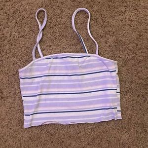 white purple and blue top from forever 21